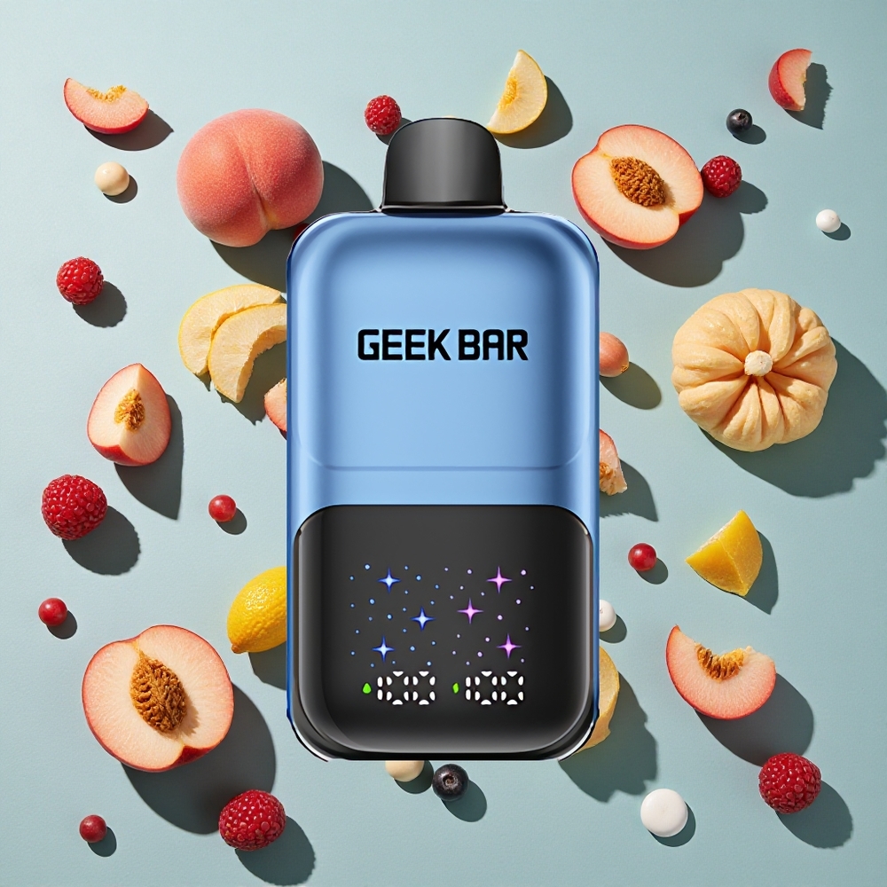 Fersken & Bær GEEK BAR 2GO Two Series 50000 Puffs Opladelig Batteri
