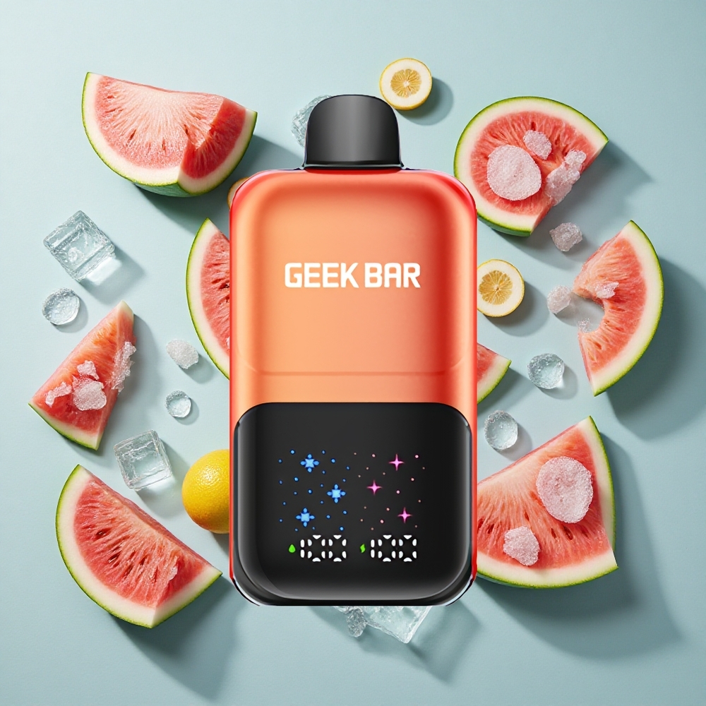 Vandebolle Bubble Gum Is GEEK BAR 2GO 50000 Pugs 20mL Dual Tanks