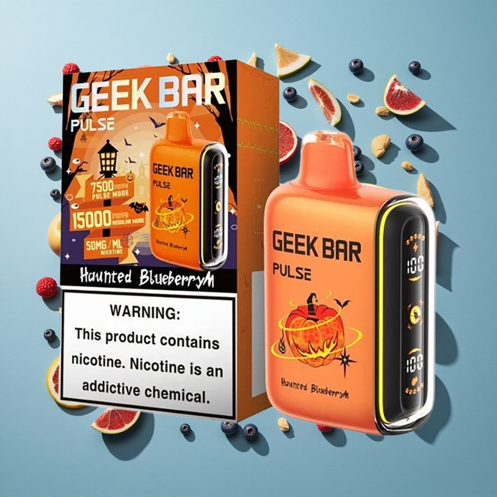 Halloween Edition Geek Bar Pulse 15.000 Puffs med 16ML e-væske