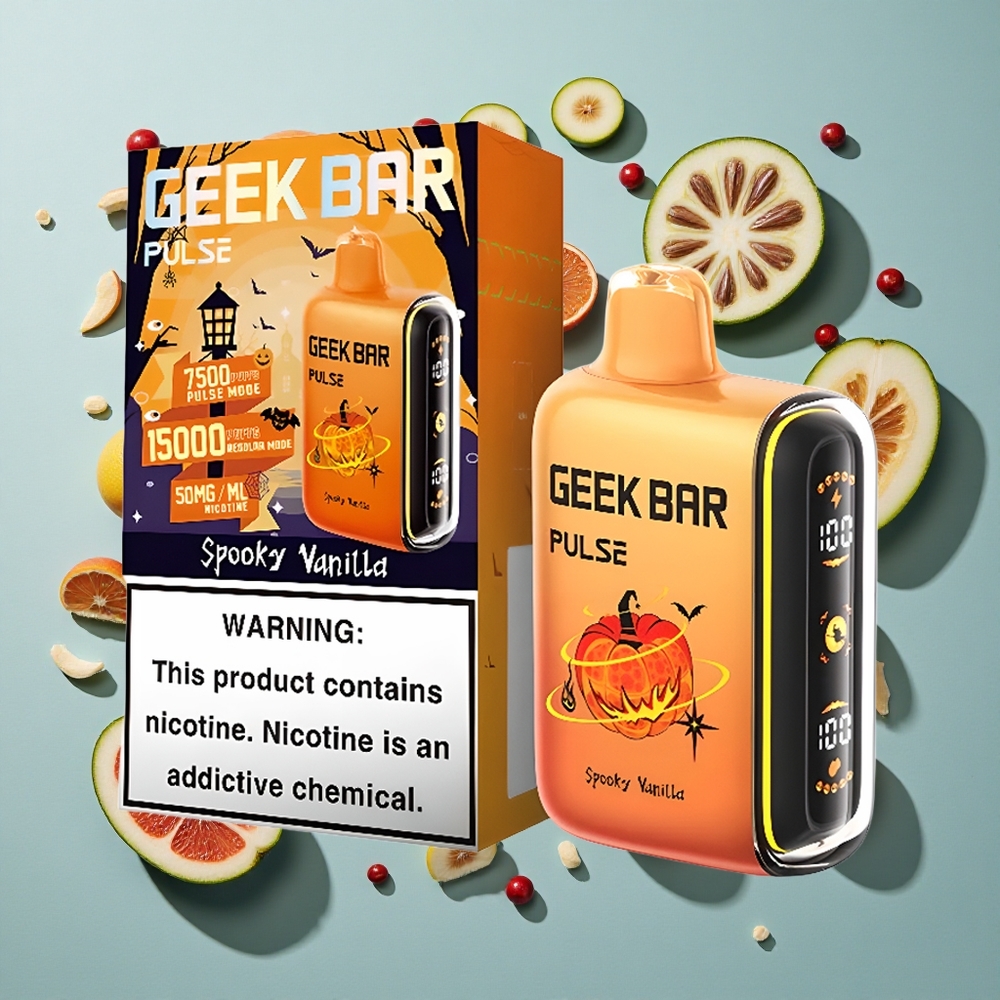Halloween Edition Geek Bar Pulse 15.000 Puffs med 16ML e-væske