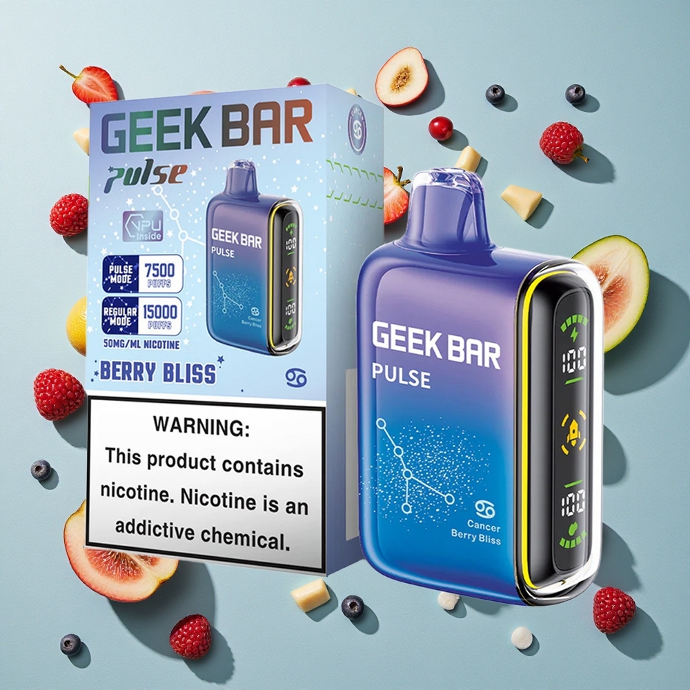 Stjernebillede GEEK BAR Pulse 15000 Puffs 16ML E-væske