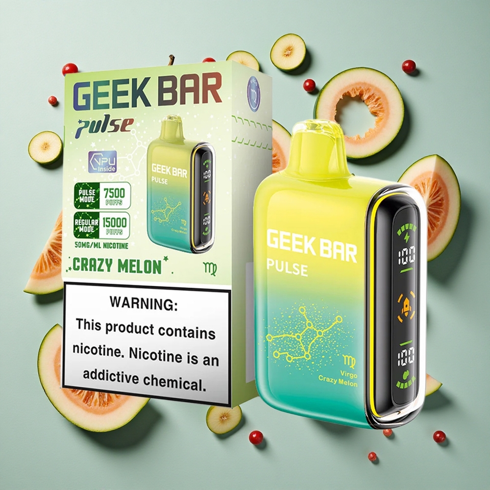 Stjernebillede GEEK BAR Pulse 15000 Puffs 16ML E-væske