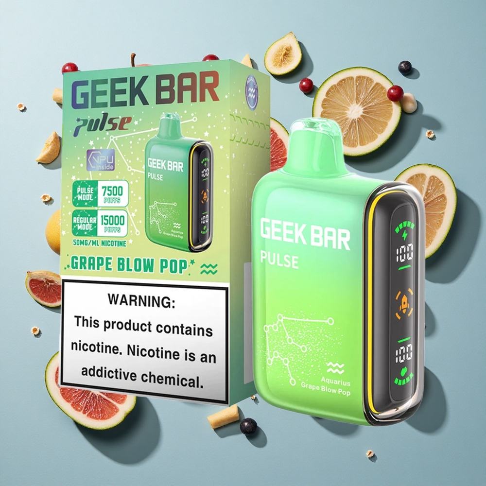 Stjernebillede GEEK BAR Pulse 15000 Puffs 16ML E-væske