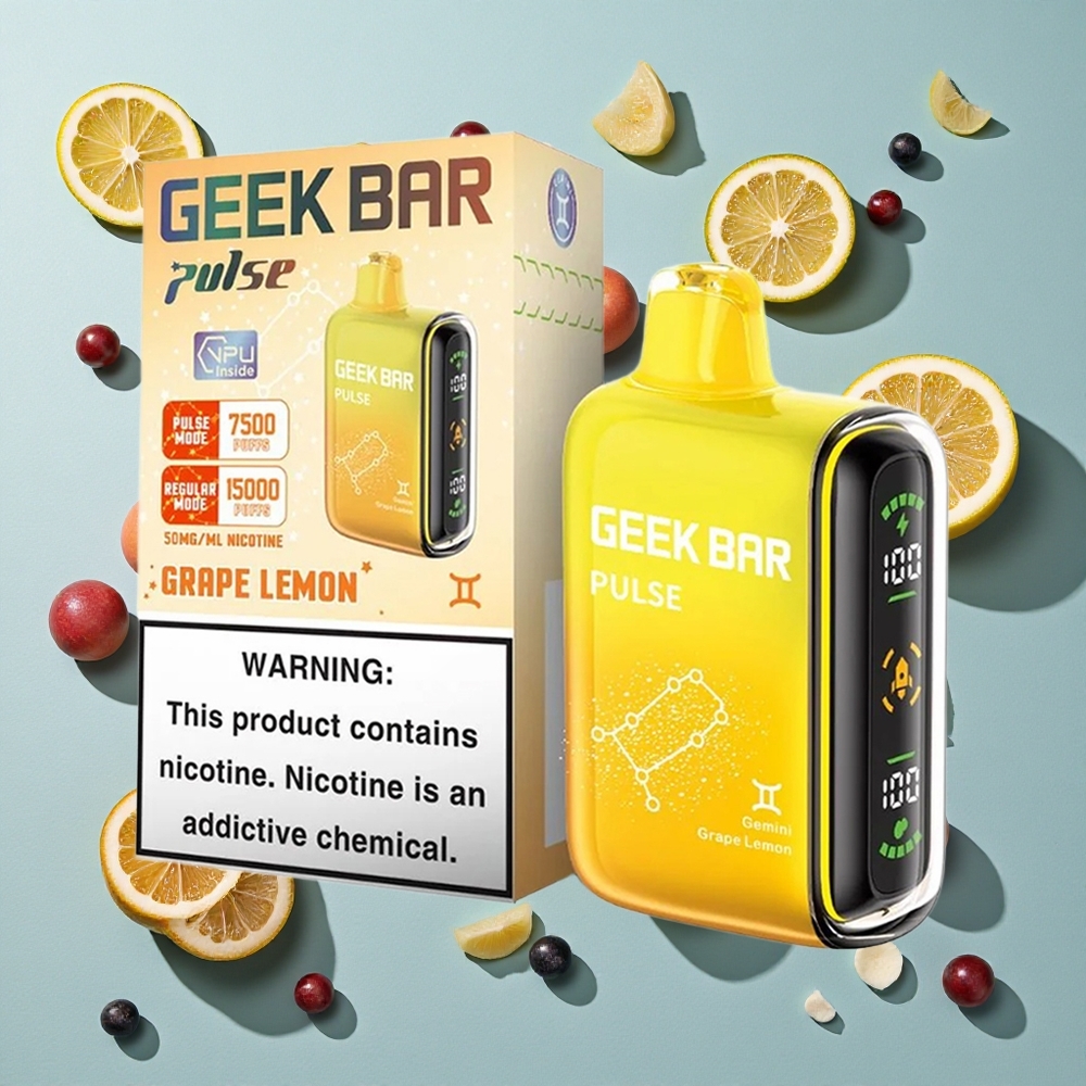 Stjernebillede GEEK BAR Pulse 15000 Puffs 16ML E-væske