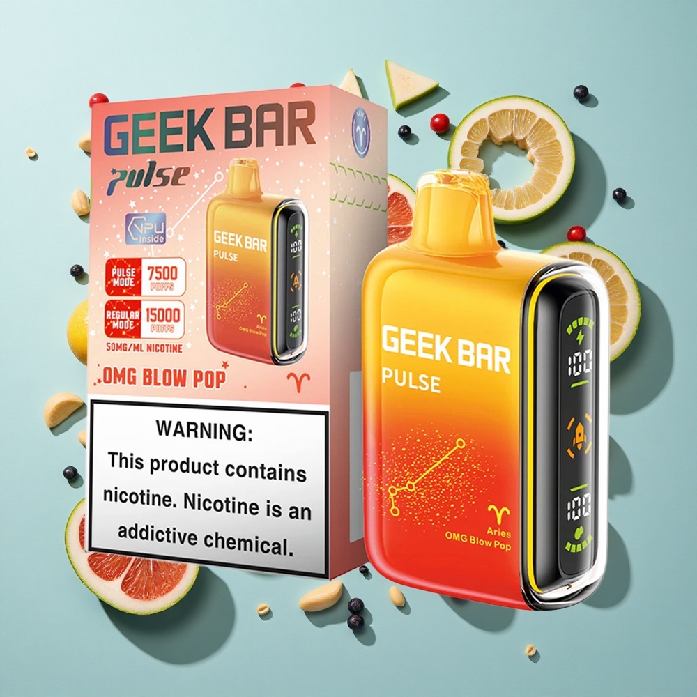 Stjernebillede GEEK BAR Pulse 15000 Puffs 16ML E-væske
