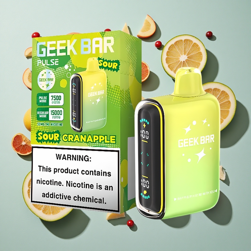 Sur Edition GEEK BAR Pulse 15.000 Puffs 16ML E-væske