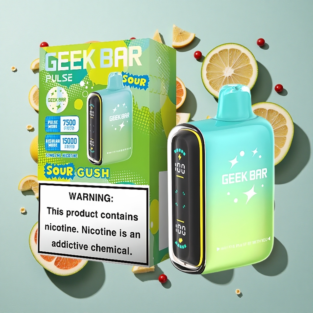 Sur Edition GEEK BAR Pulse 15.000 Puffs 16ML E-væske
