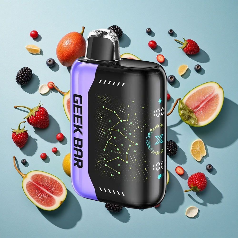 Mint GEEK BAR Pulse X 25000 Puffs Engangs E-cigaret med 18mL Præfyldt E-væske