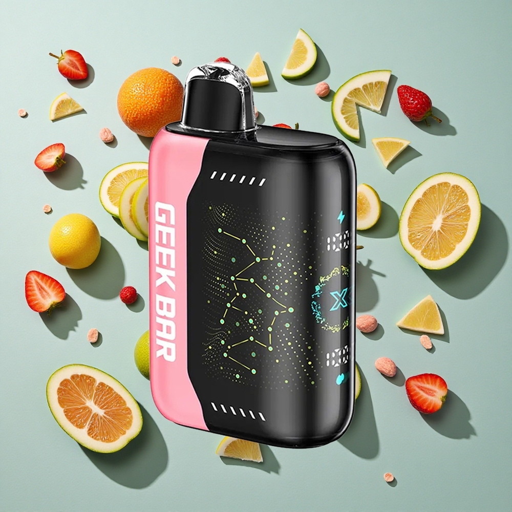 Mint GEEK BAR Pulse X 25000 Puffs Engangs E-cigaret med 18mL Præfyldt E-væske