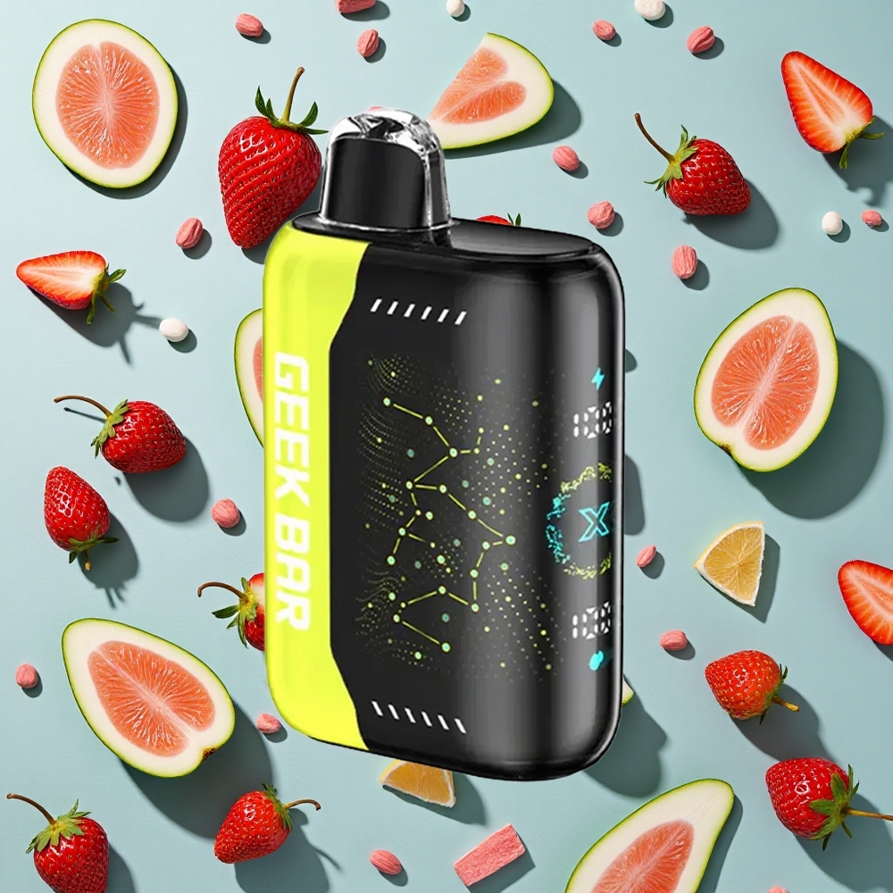 Mint GEEK BAR Pulse X 25000 Puffs Engangs E-cigaret med 18mL Præfyldt E-væske