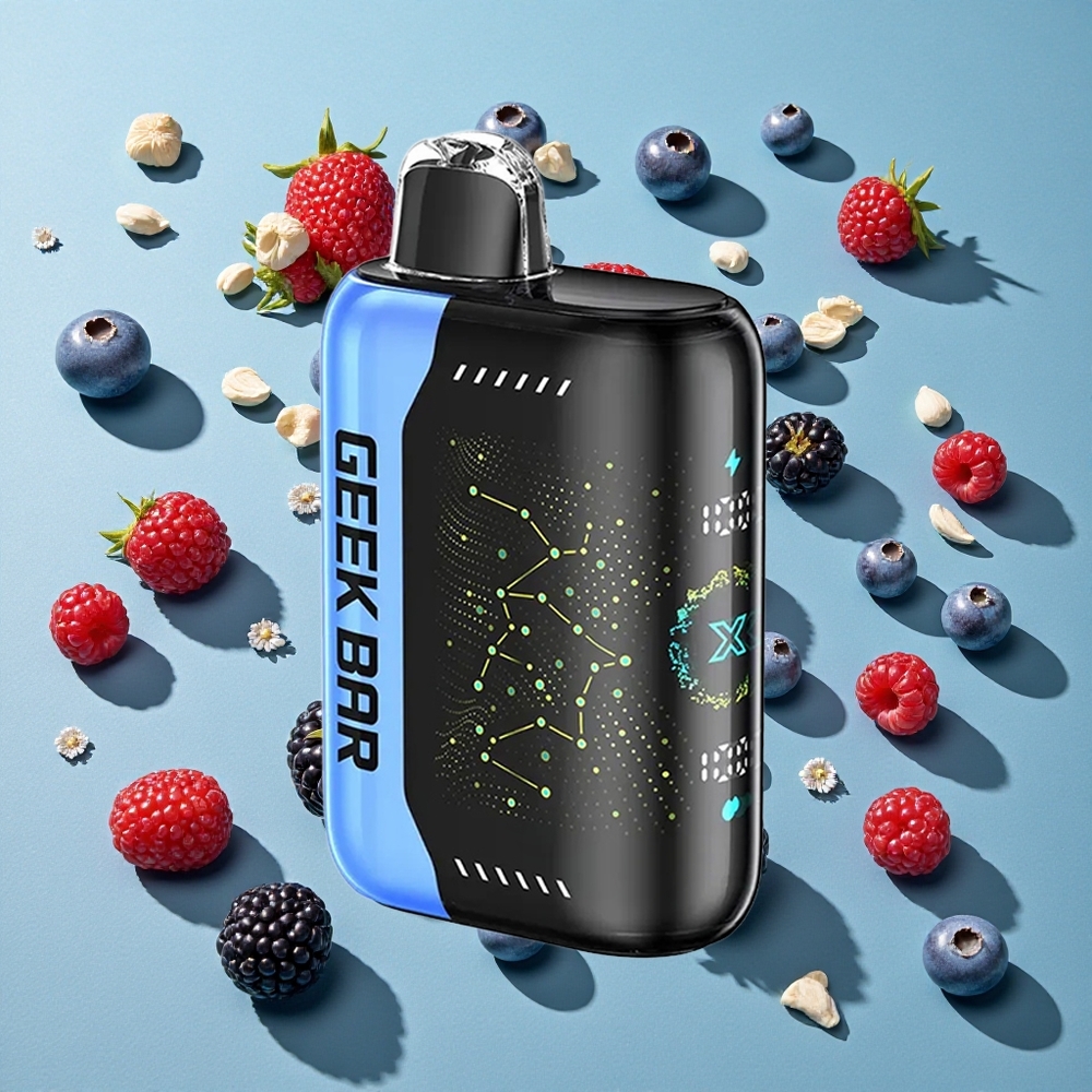 Mint GEEK BAR Pulse X 25000 Puffs Engangs E-cigaret med 18mL Præfyldt E-væske