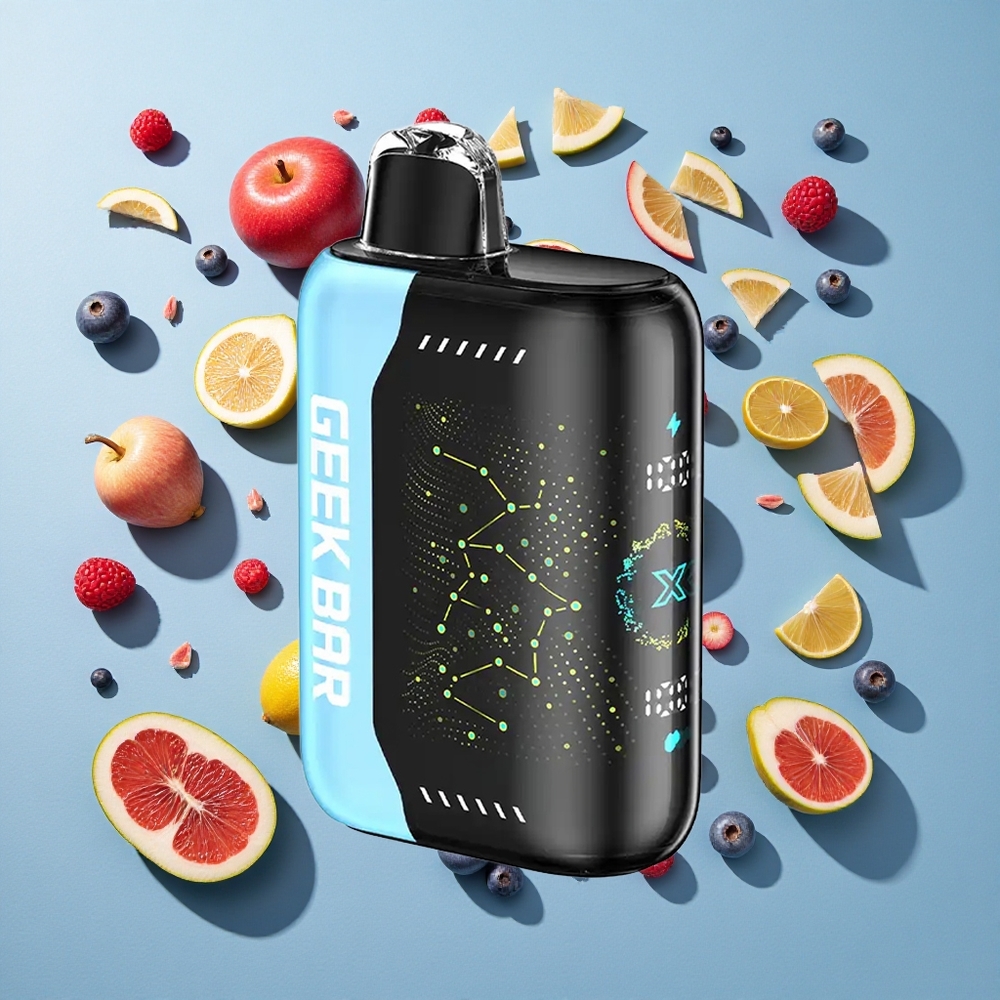 Mint GEEK BAR Pulse X 25000 Puffs Engangs E-cigaret med 18mL Præfyldt E-væske