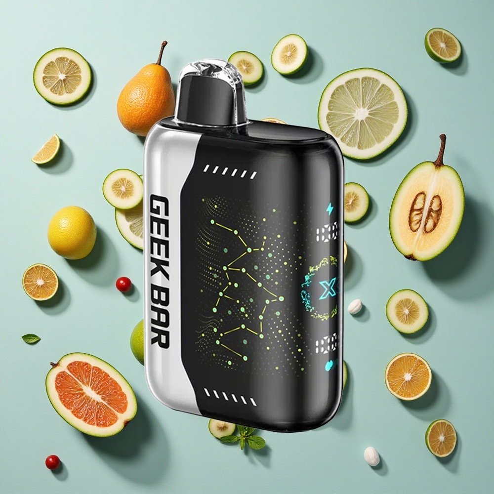 Mint GEEK BAR Pulse X 25000 Puffs Engangs E-cigaret med 18mL Præfyldt E-væske