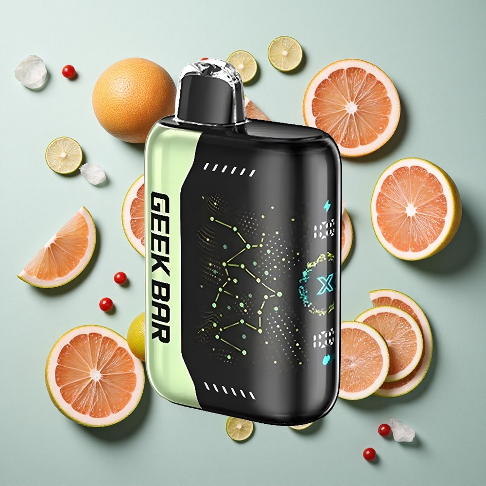 Mint GEEK BAR Pulse X 25000 Puffs Engangs E-cigaret med 18mL Præfyldt E-væske