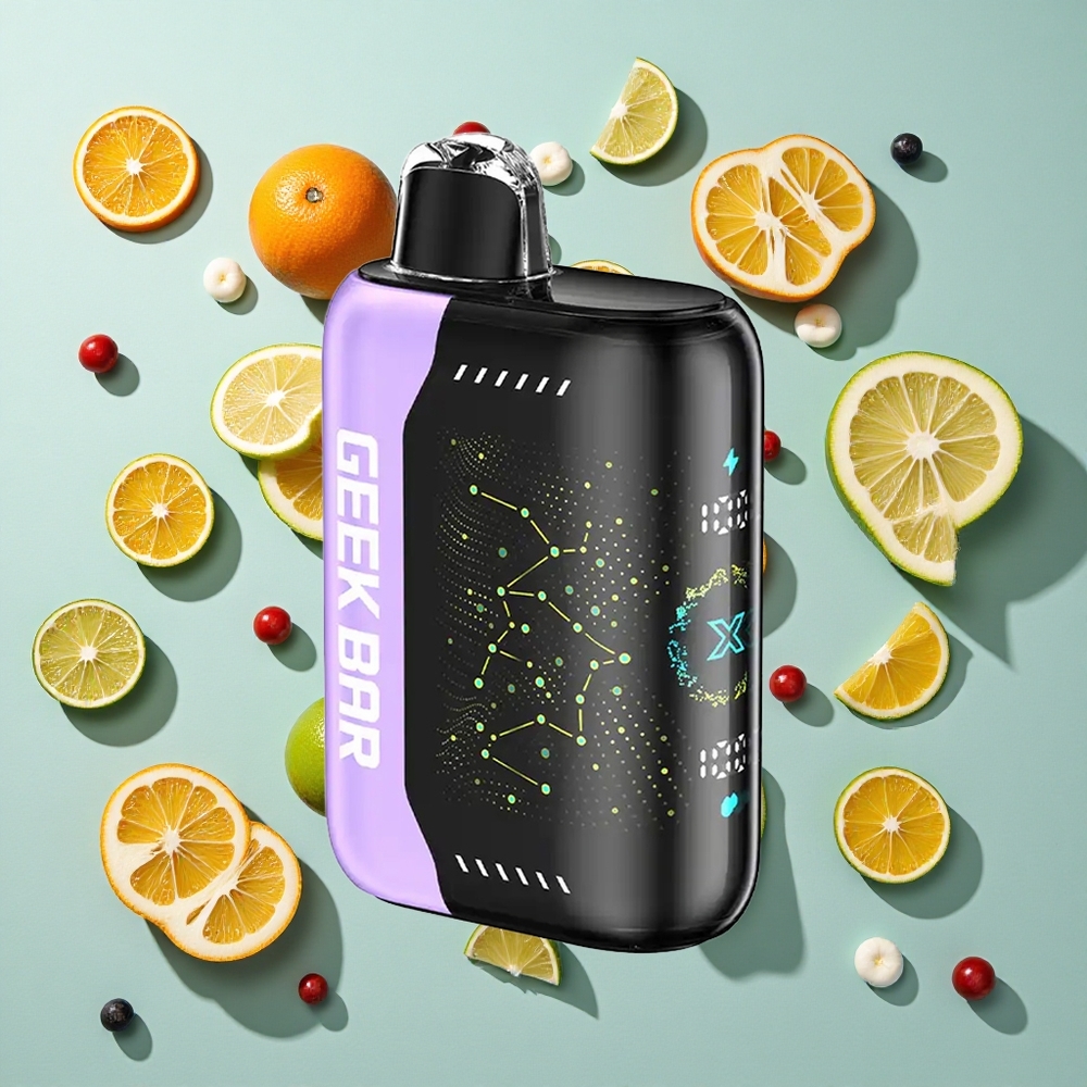 Mint GEEK BAR Pulse X 25000 Puffs Engangs E-cigaret med 18mL Præfyldt E-væske