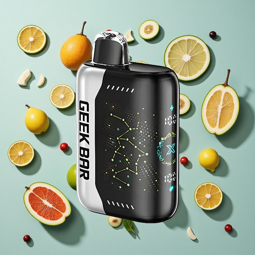 Mint GEEK BAR Pulse X 25000 Puffs Engangs E-cigaret med 18mL Præfyldt E-væske