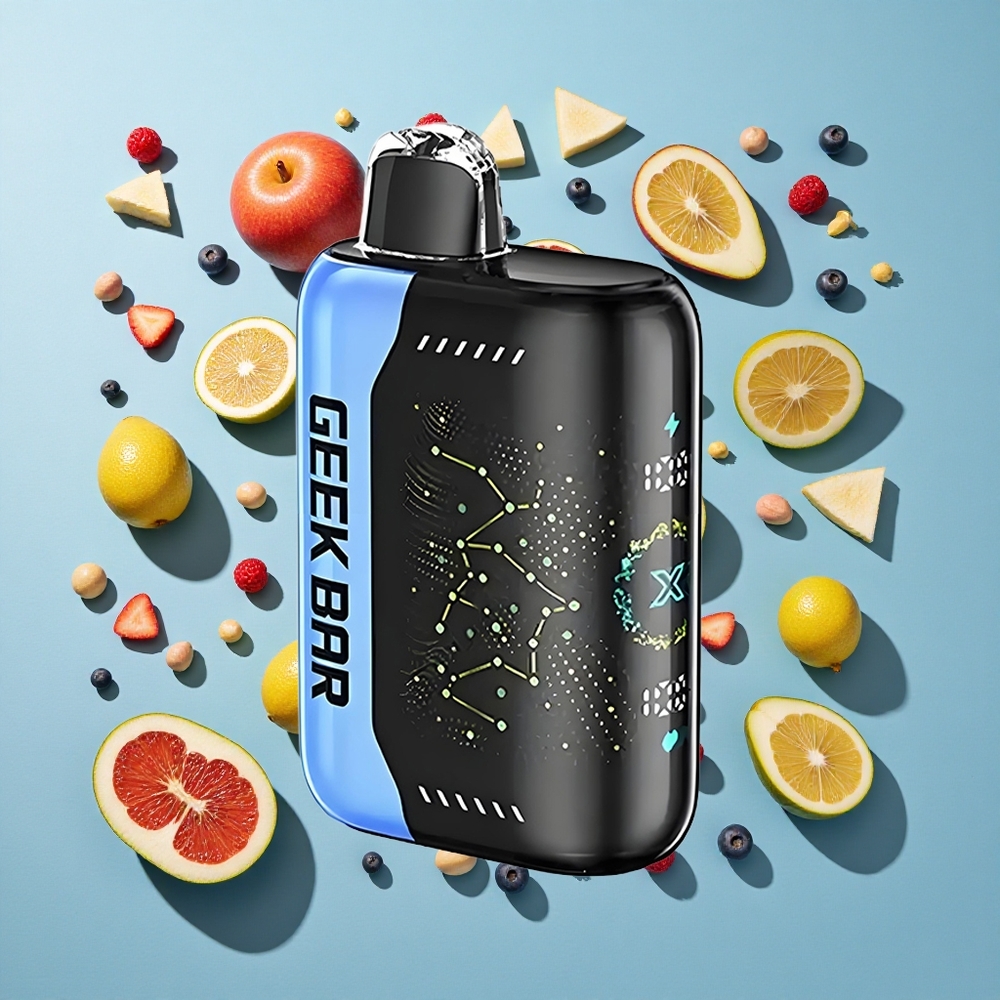 Mint Geek Bar Pulse X 25000 Puffs 18mL Forfyldt E-Væske