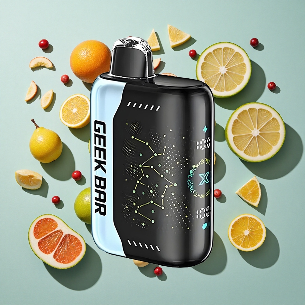 Mint Geek Bar Pulse X 25000 Puffs 18mL Forfyldt E-Væske