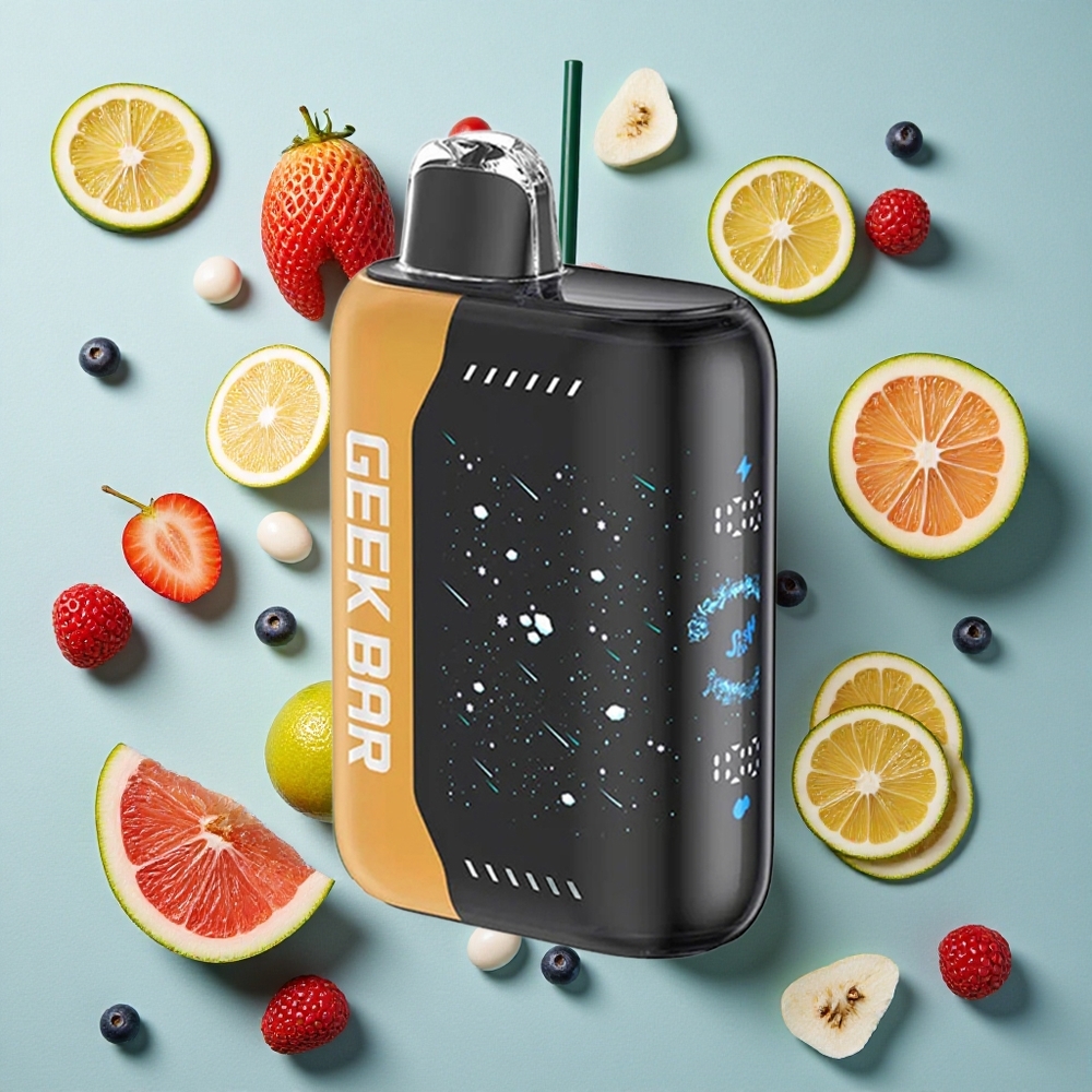 Slush Edition Geek Bar Pulse X 25000 Puffs 18mL forfyldt e-væske