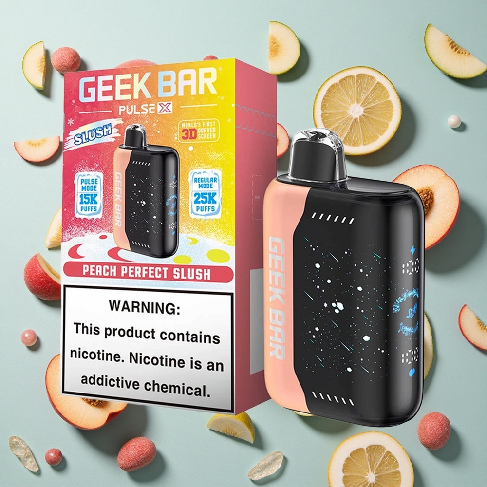 Slush Edition Geek Bar Pulse X 25000 Puffs 18mL forfyldt e-væske
