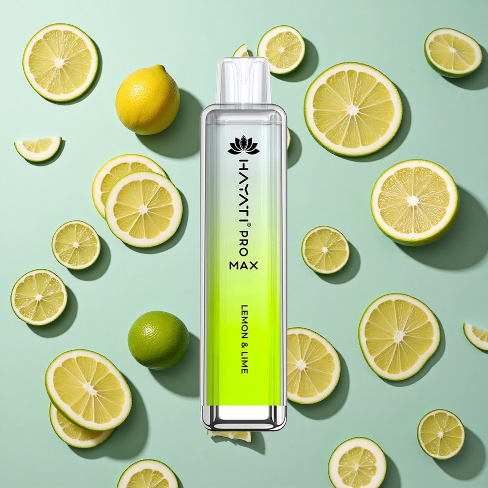 Citron & Lime Hayati Pro Max 4000 Puffs Genanvendelig Vape med 2ml beholder (TPD-overensstemmelse)