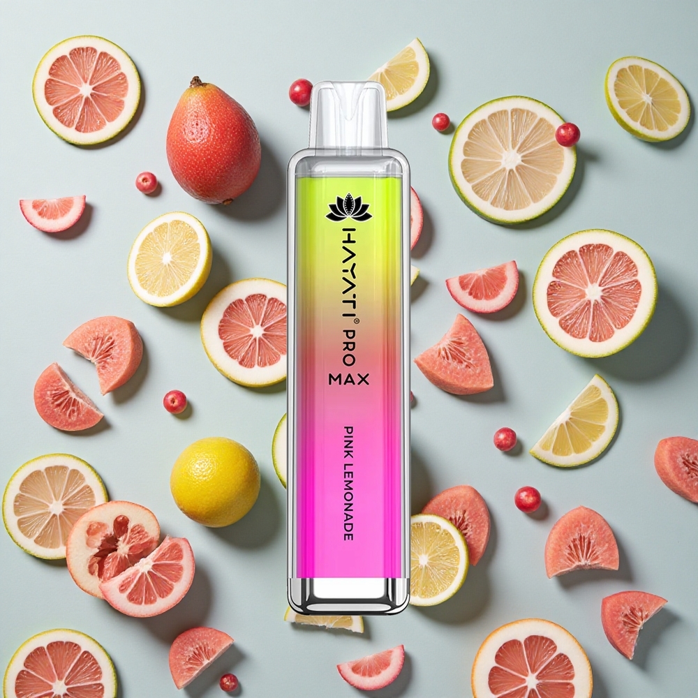 Pink Lemonade Hayati Pro Max 4000 Puffs Genanvendelig Vape TPD-overensstemmende