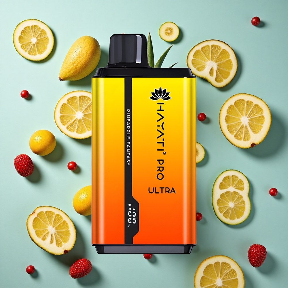 Ananas Fantasi Hayati Pro Ultra 15000 Puffs E-cigaret 2 12ml