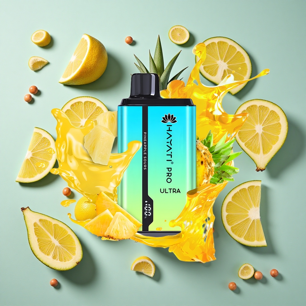 Ananas Syrlige Hayati Pro Ultra 15000 Puffs 2 12ml