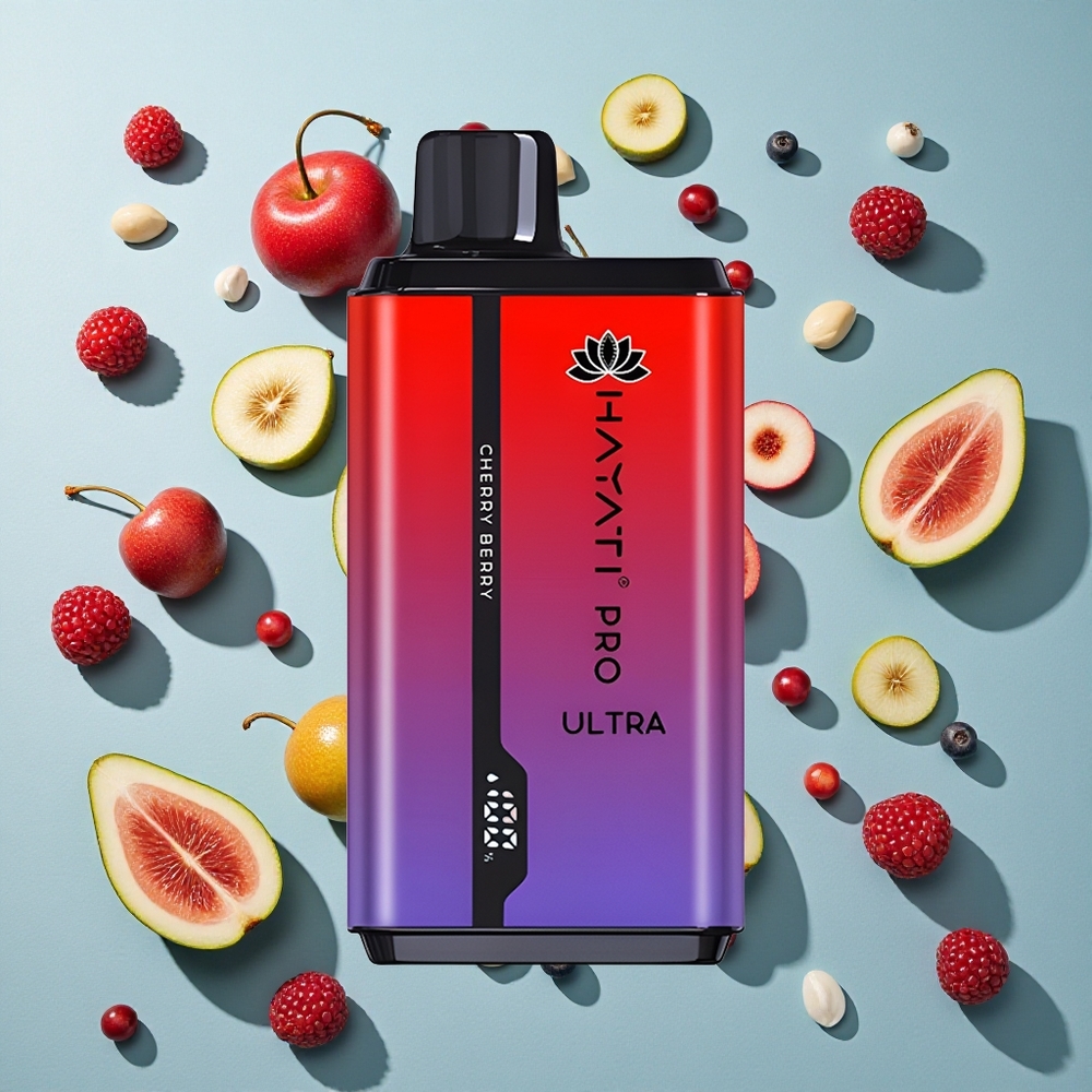 Cherry Berry Hayati Pro Ultra 15000 puff 49 smagsvarianter