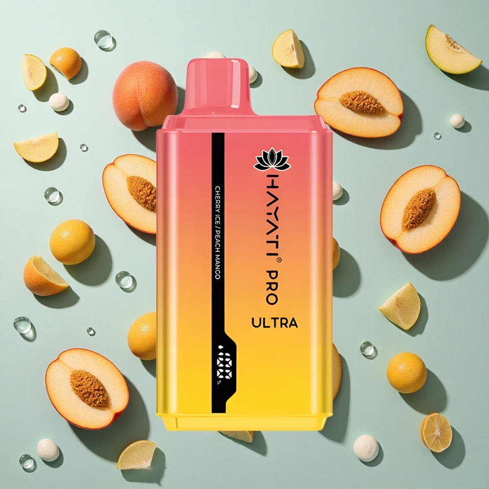 Cherry Ice Hayati Pro Ultra 15000 Puffs E-Cigaret med 12ml væske