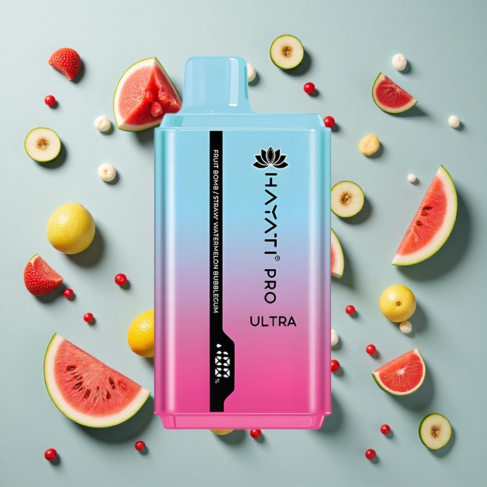 Fruit Bomb Hayati Pro Ultra 15.000 Puffs 2 12ml E-væske