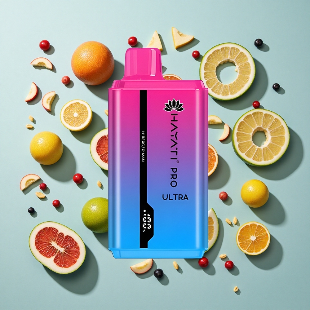 H' Berg Hayati Pro Ultra 15000 Puffs 2 12ml E-væske Kapacitet