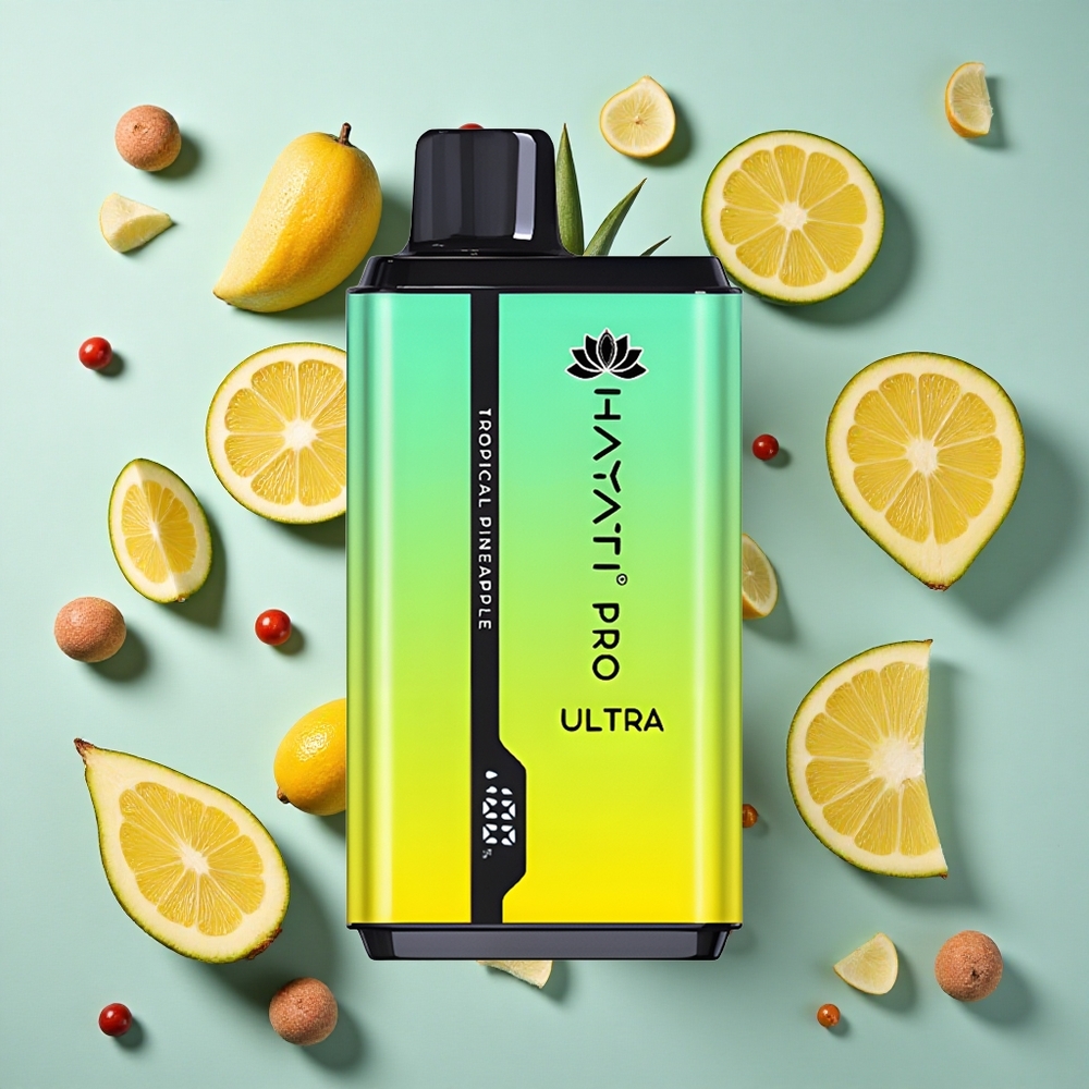 Tropisk Ananas Hayati Pro Ultra 15000 Puffs 2 12ml