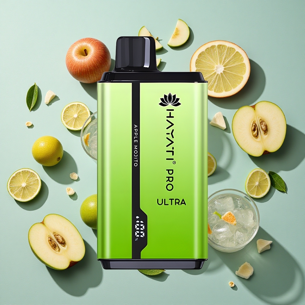 Æble Mojito Hayati Pro Ultra 15000 Puffs 2 12ml