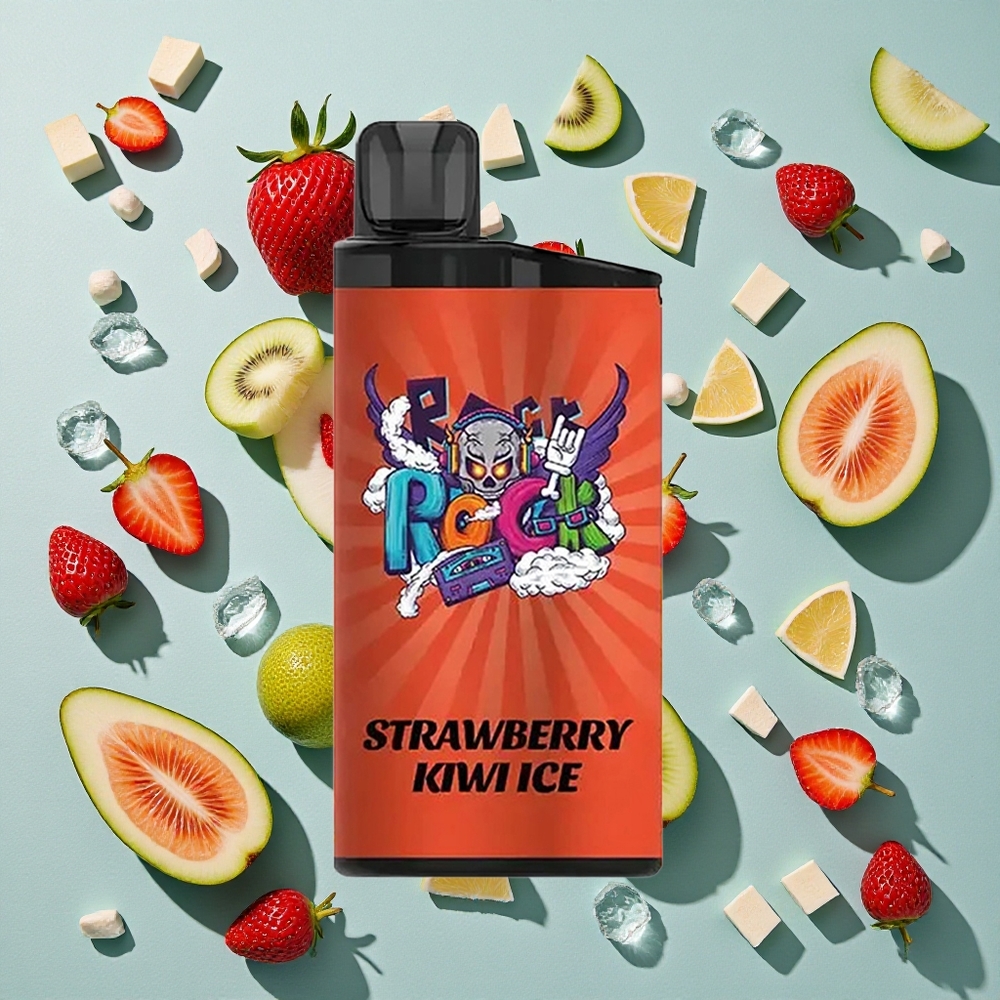 Jordbær Kiwi Is IGET Bar 3500 Puffs – op til 3500 Puffs