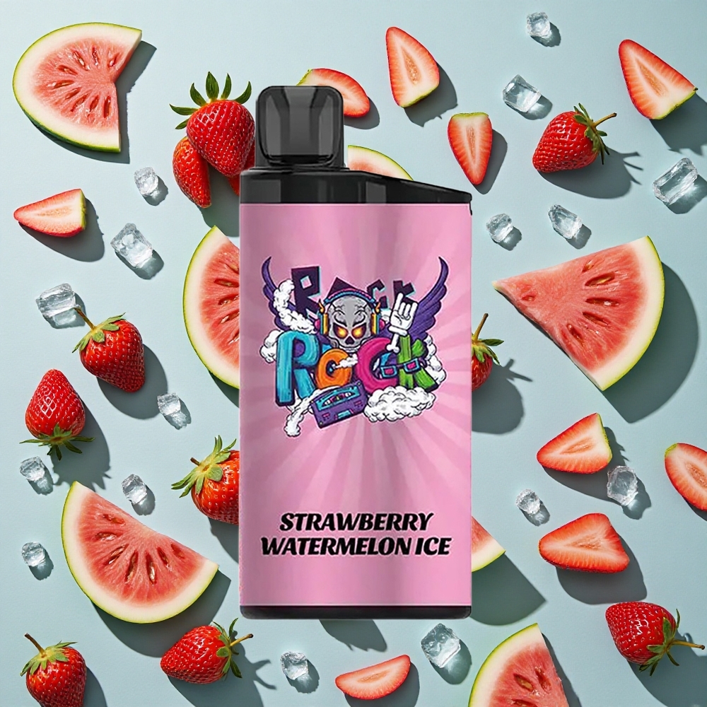Jordbær Vandmelon Is IGET Bar 3500 Puffs - 1400 mAh