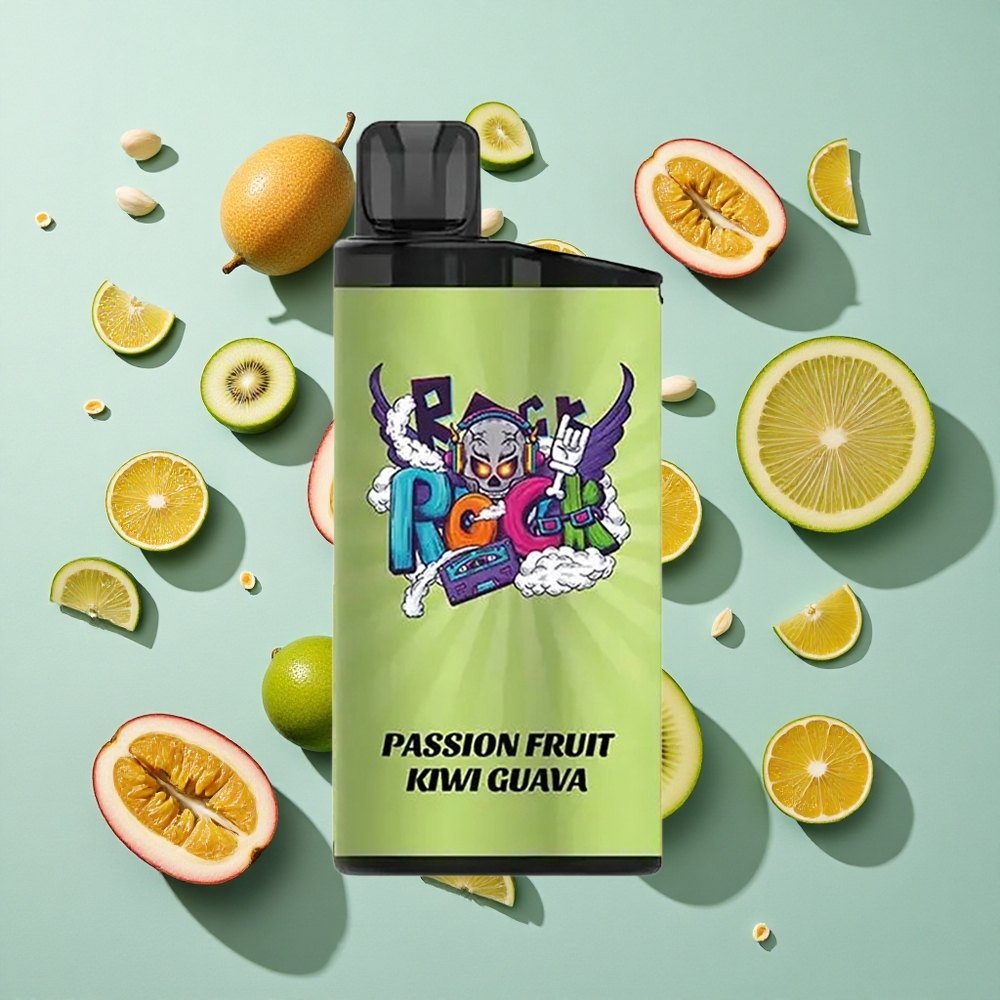 Passionfrugt Kiwi Guava IGET Bar 3500 Puffs 78g netto vægt