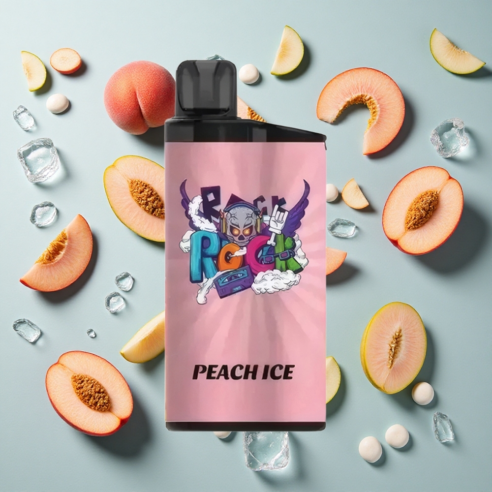 Peach Ice IGET Bar op til 3500 puffe 1400 mAh batteri