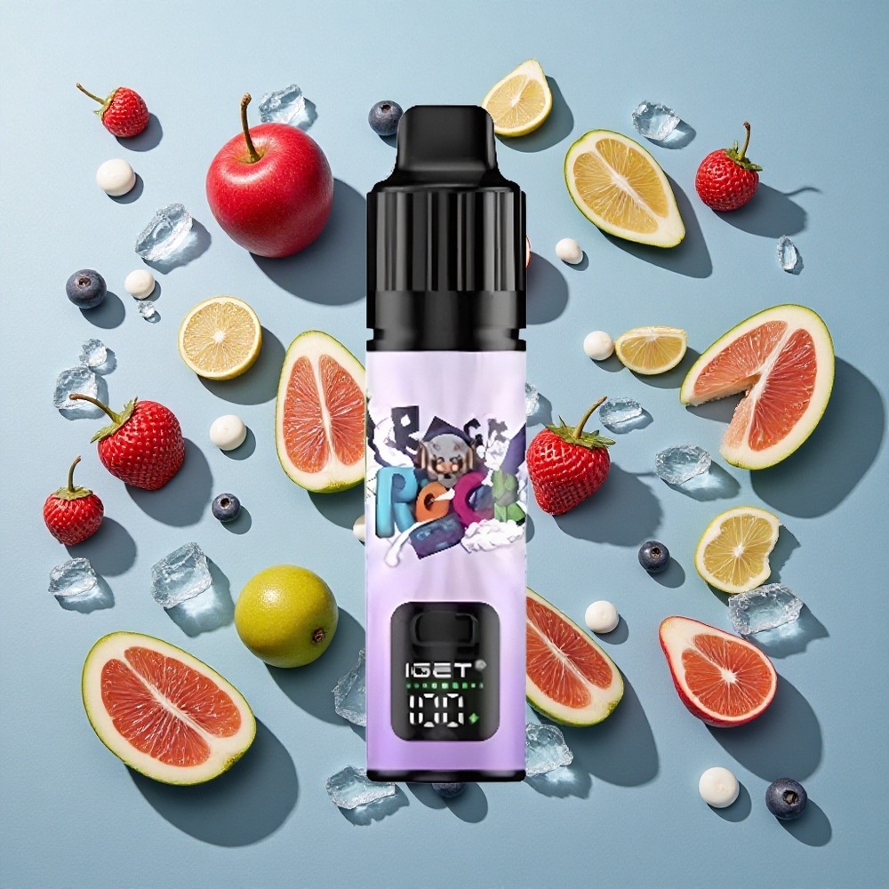 Grape Ice IGET BAR PLUS S3 POD 10000 Puffs 18 ml E-væske