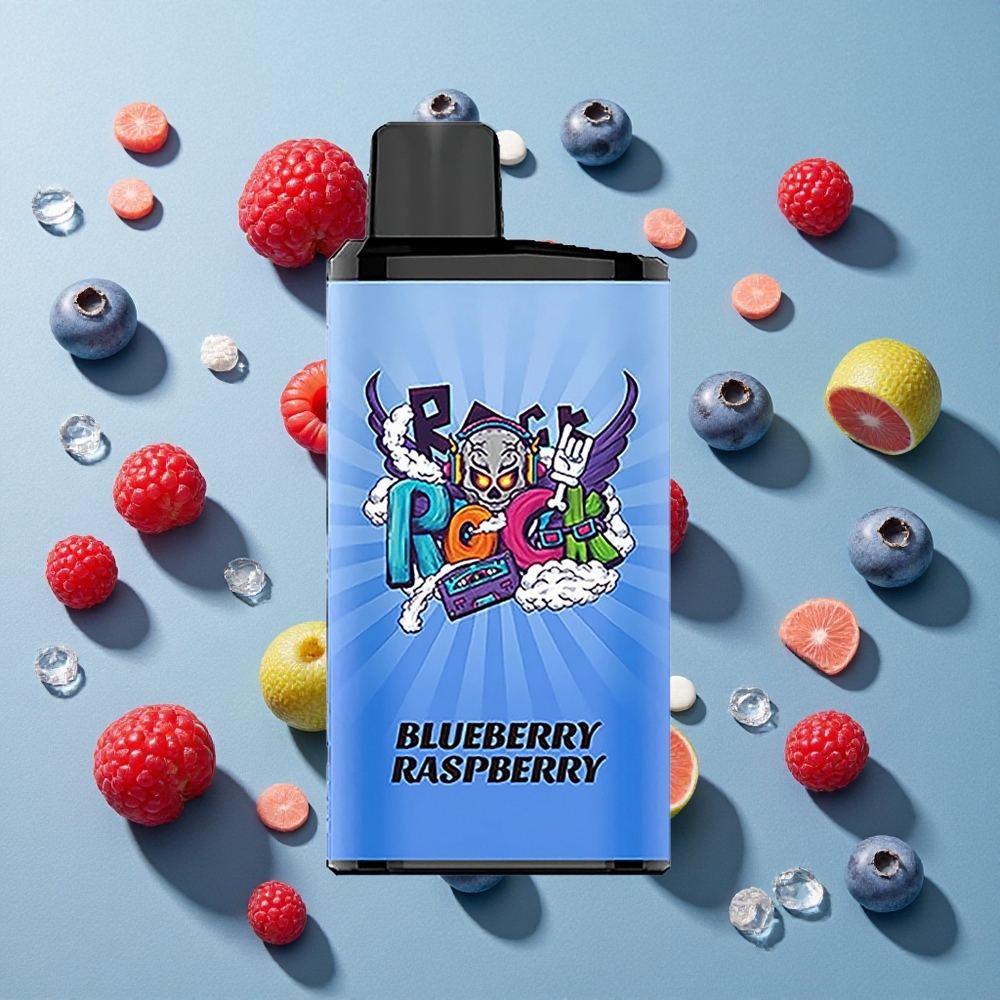 Blåbær Hindbær IGET Bar Pro 10000 Puffs 93 g netto