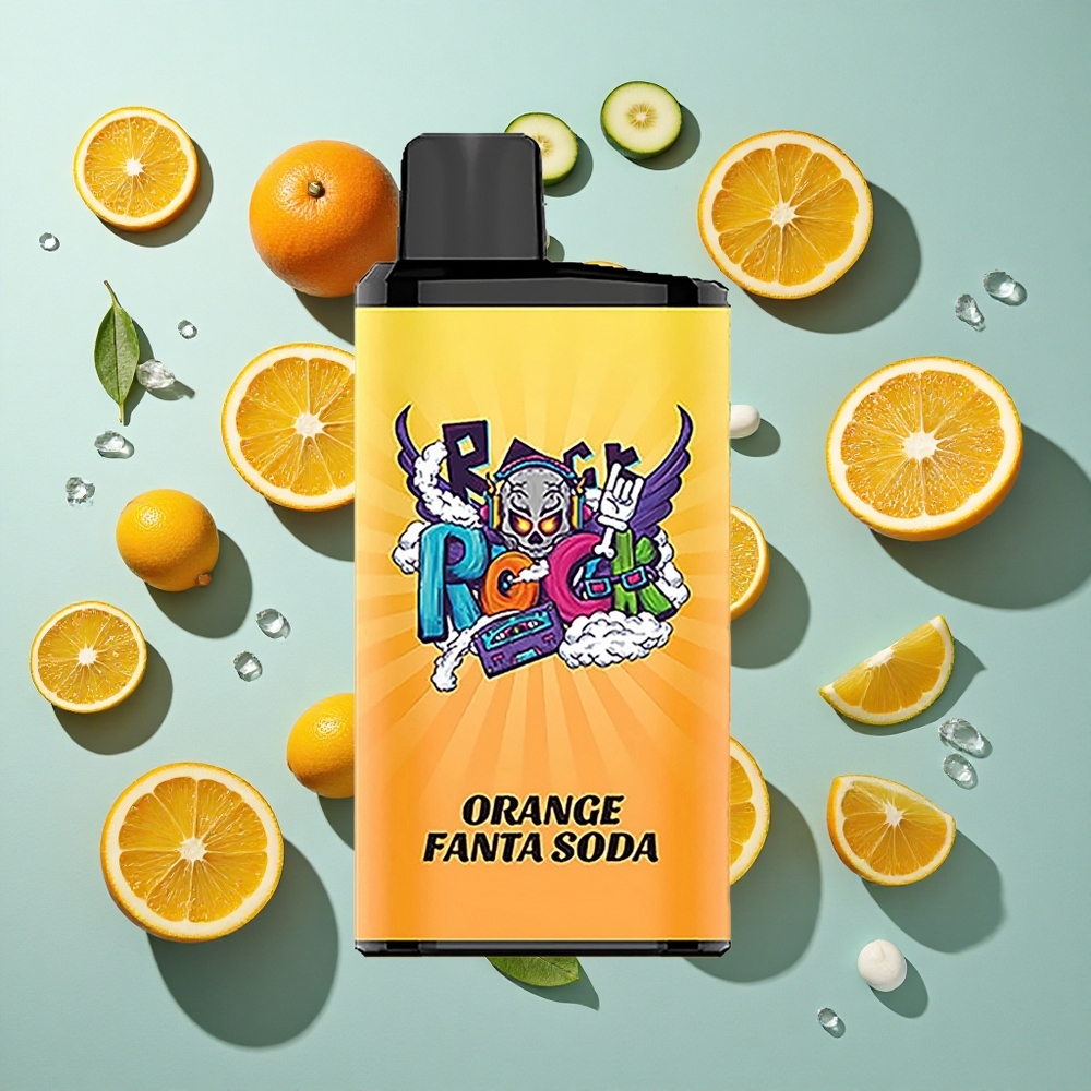 Orange Fanta Soda IGET Bar Pro 10000 Puffs 2000 mAh batterikapacitet