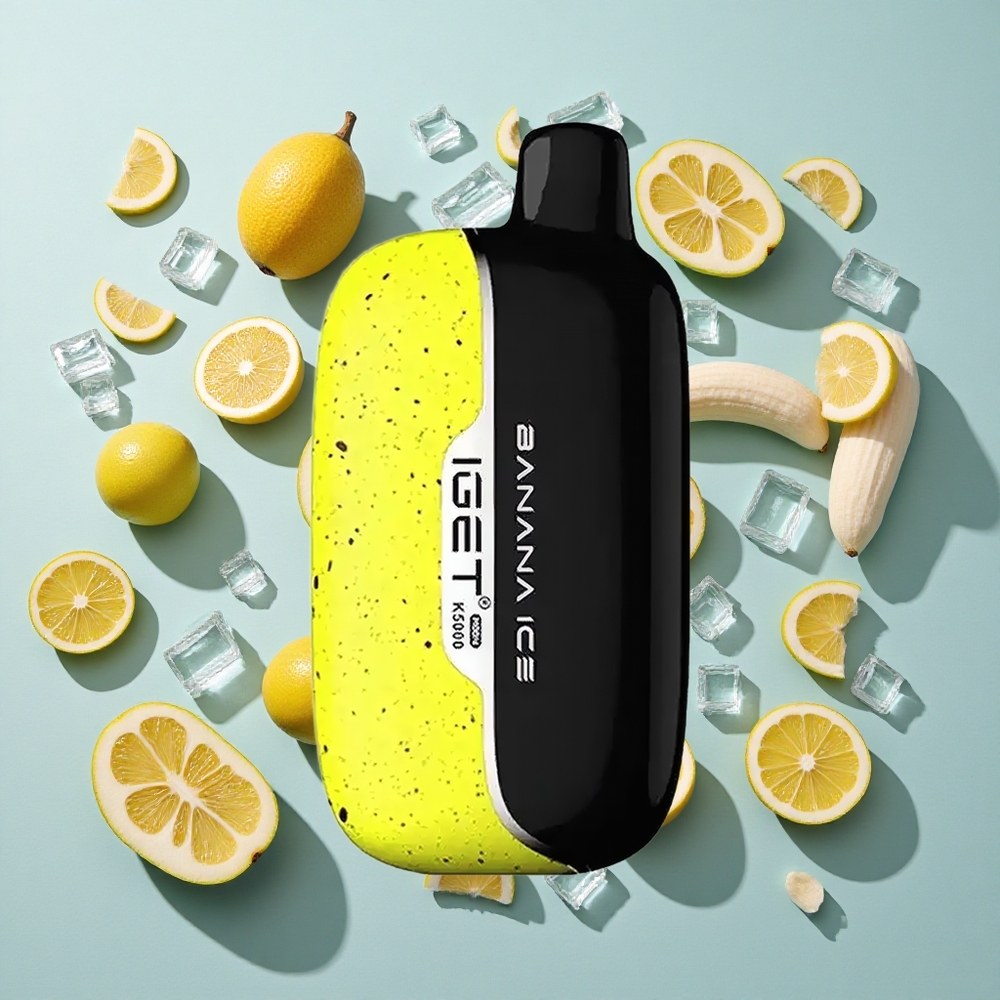 Banana Ice IGET Moon 5000 Puffs 49,5x25,3x99,4 mm