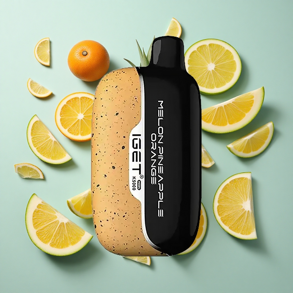 Melon Ananas Appelsin IGET Moon K5000 Puffs Op til 5000 Puffs