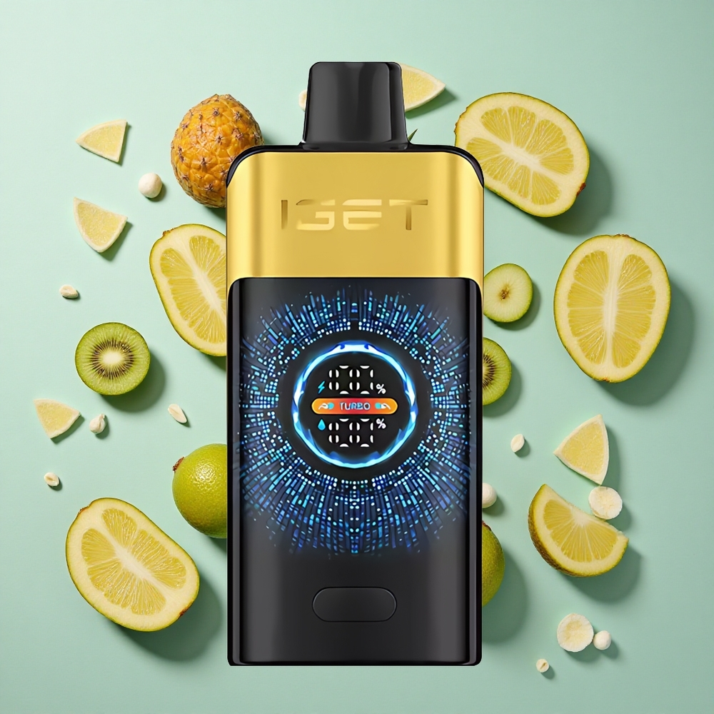 Kiwi Ananas IGET ONE 12000 Puffs 2700 mAh Batterikapacitet