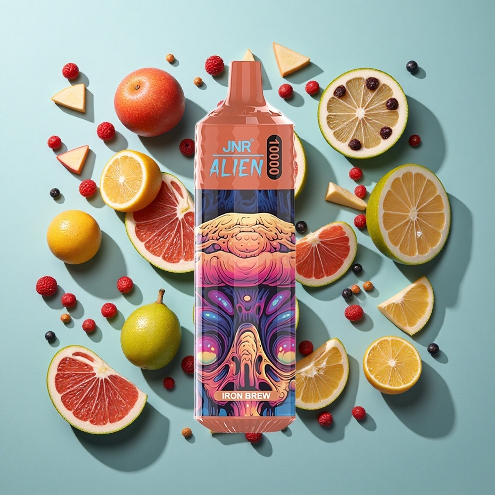 Iron Brew JNR Alien 10000 Puffs 850mAh Batterikapacitet