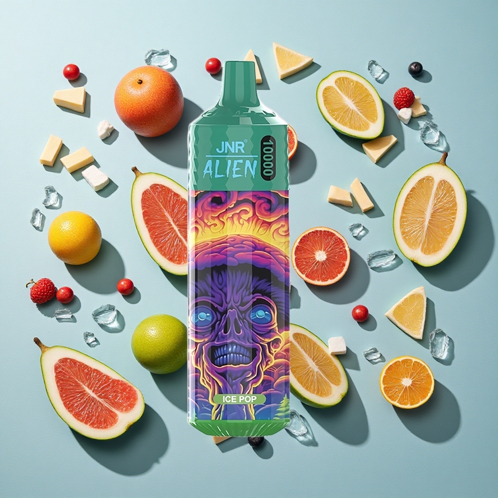 Is pop JNR Alien 10000 Puffs 850mAh Batterikapacitet
