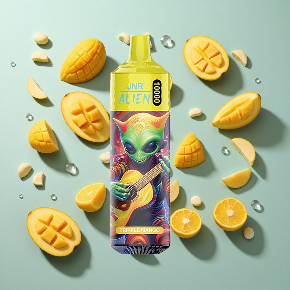 Triple Mango JNR Alien 10000 Puffs 20ml E-liquid Engangs vape