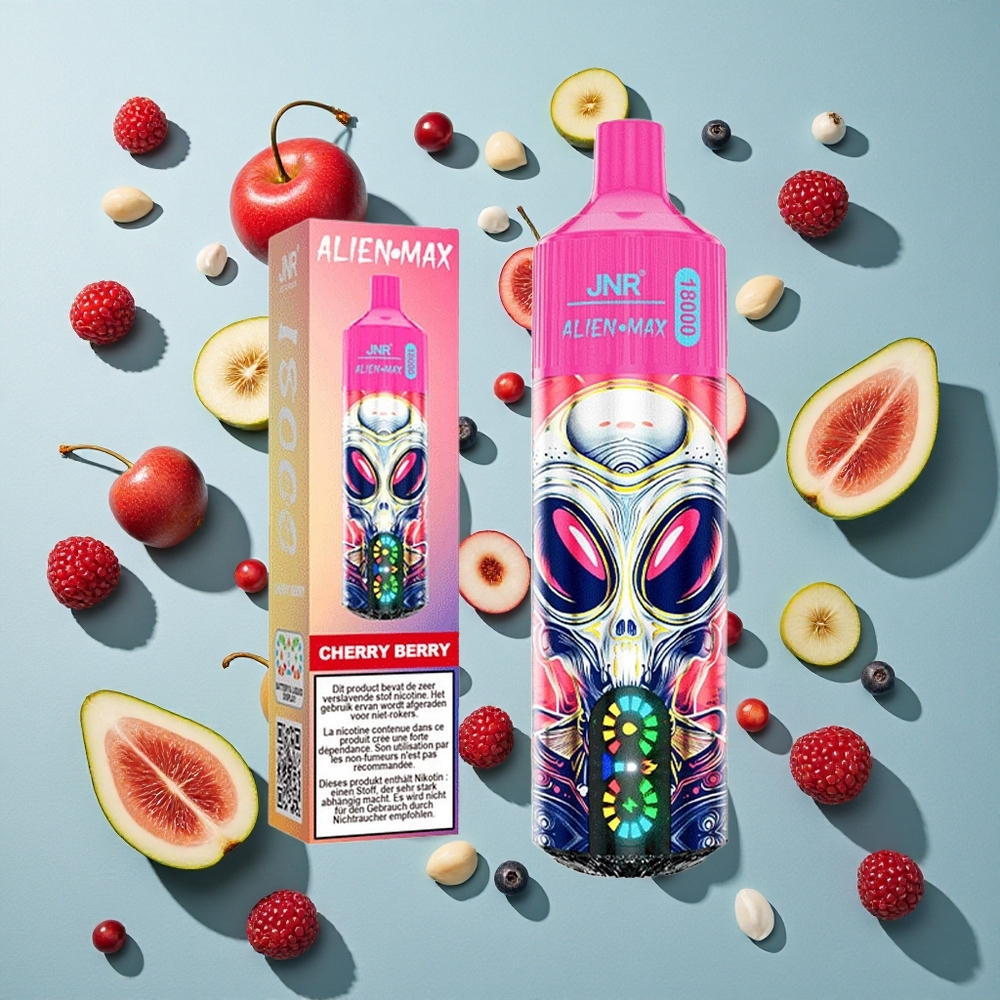 Cherry Berry JNR Alien Max 18000 Puffs 28ml E-liquid