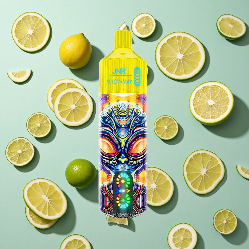 Citron & Lime JNR Alien Max 18000 Puffs 28ml E-liquid