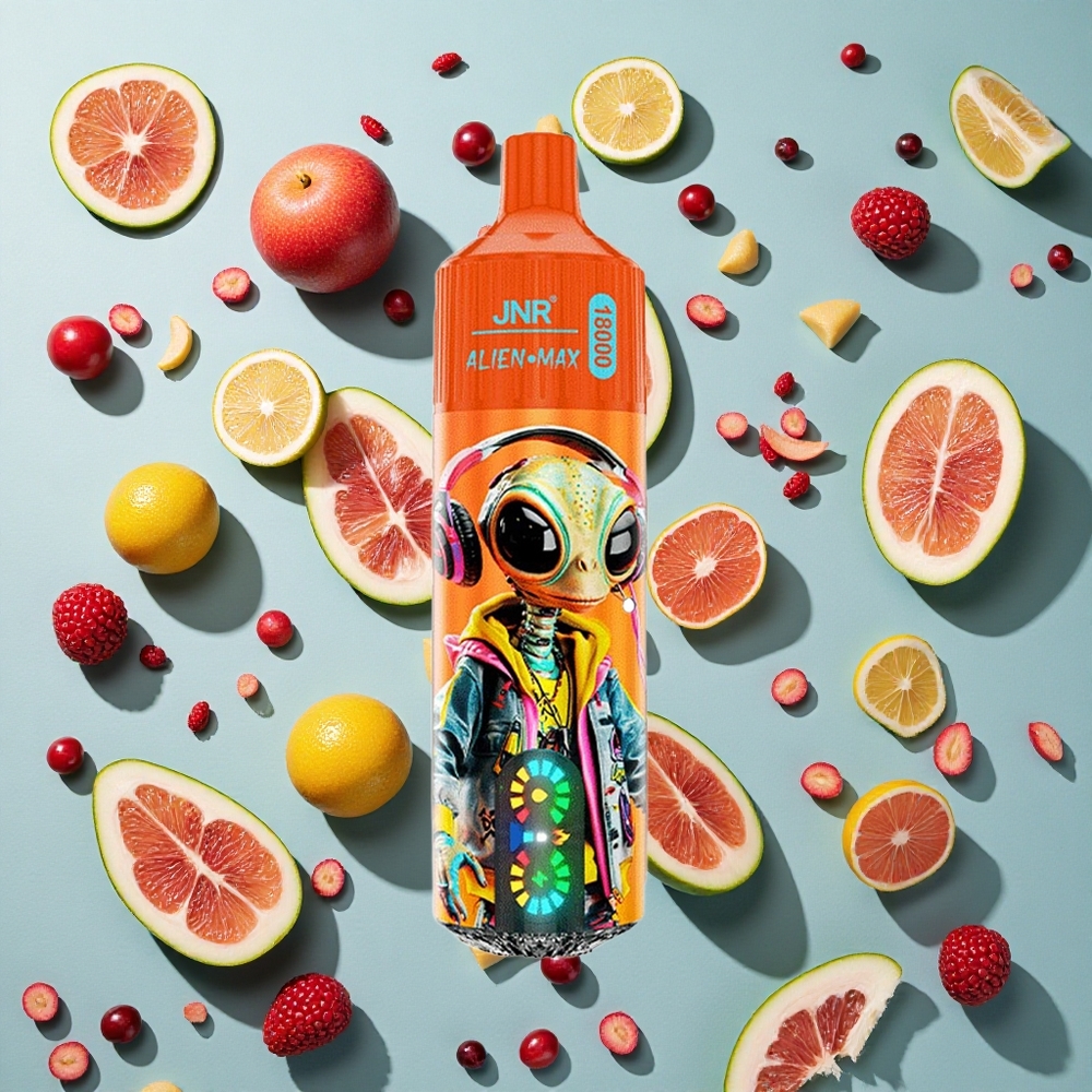 Fizzy Cherry Cola JNR Alien Max 18000 Puffs 28ml E-væske